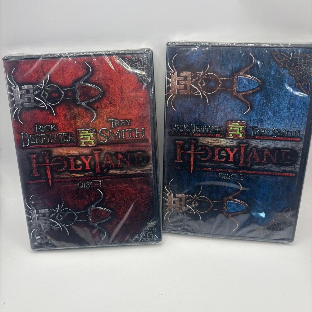 HolyLand Trey Smith Rick Derringer DVD Disc 1 & 2 Set NEW SEALED Christian